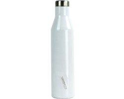 Isolatie Drinkfles - Thermosfles Waterfles - Dranken Koel Houden - TriMax Isolatie Technologie - 750 ml - Wit Parelmoer