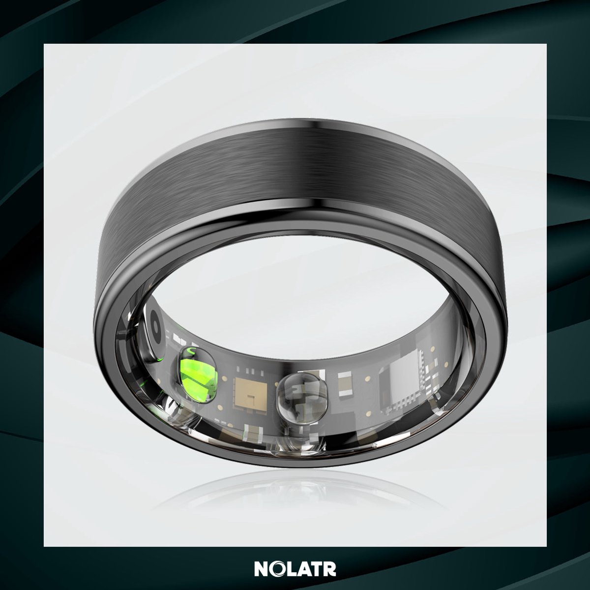 NOLATR CORE PLUS - Stappenteller - Slaaptracker - Zwart - Maat 11