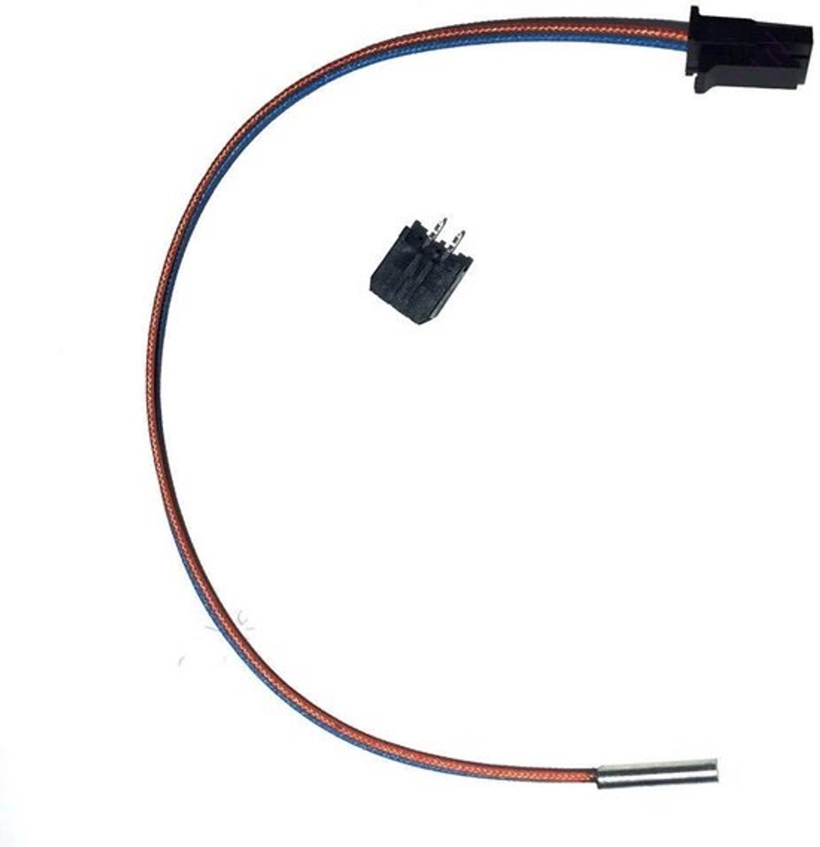 Temperatuursensor PT100 - Hittebestendige Sensor - 3D Printen - Tot 450 Graden - 3mm OD - Zilver