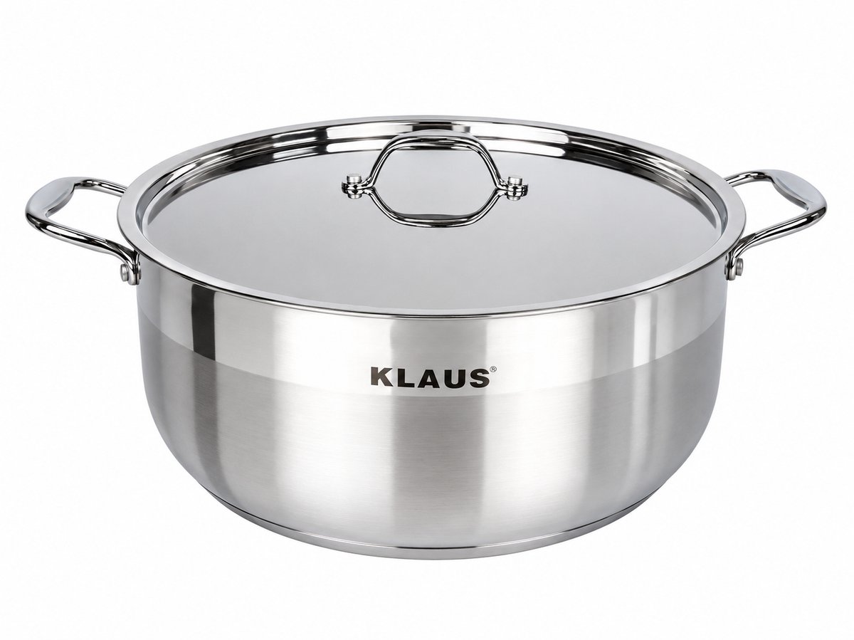 Klaus Kookpan 28cmx11cm-6L-RVS