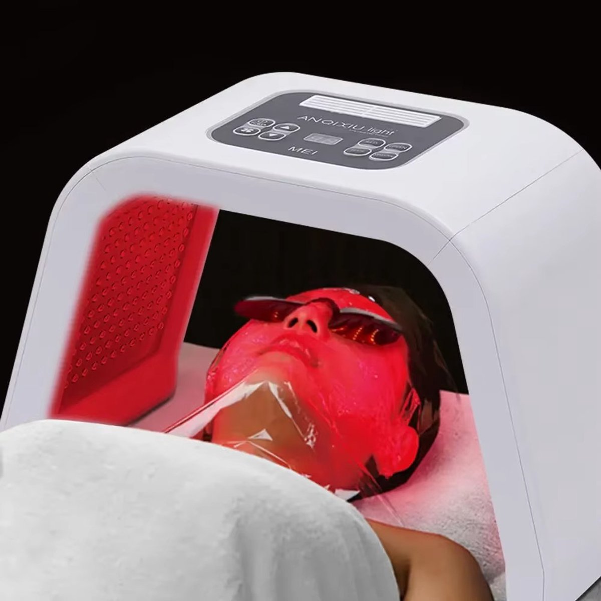CreateEcom Lichttherapie - 7-kleuren PDT Foton Lichttherapie - Gezichtsmasker LED Lichttherapie - Schoonheidsmachine - Huidverzorging - Therapie Licht Gezichtsverjonging