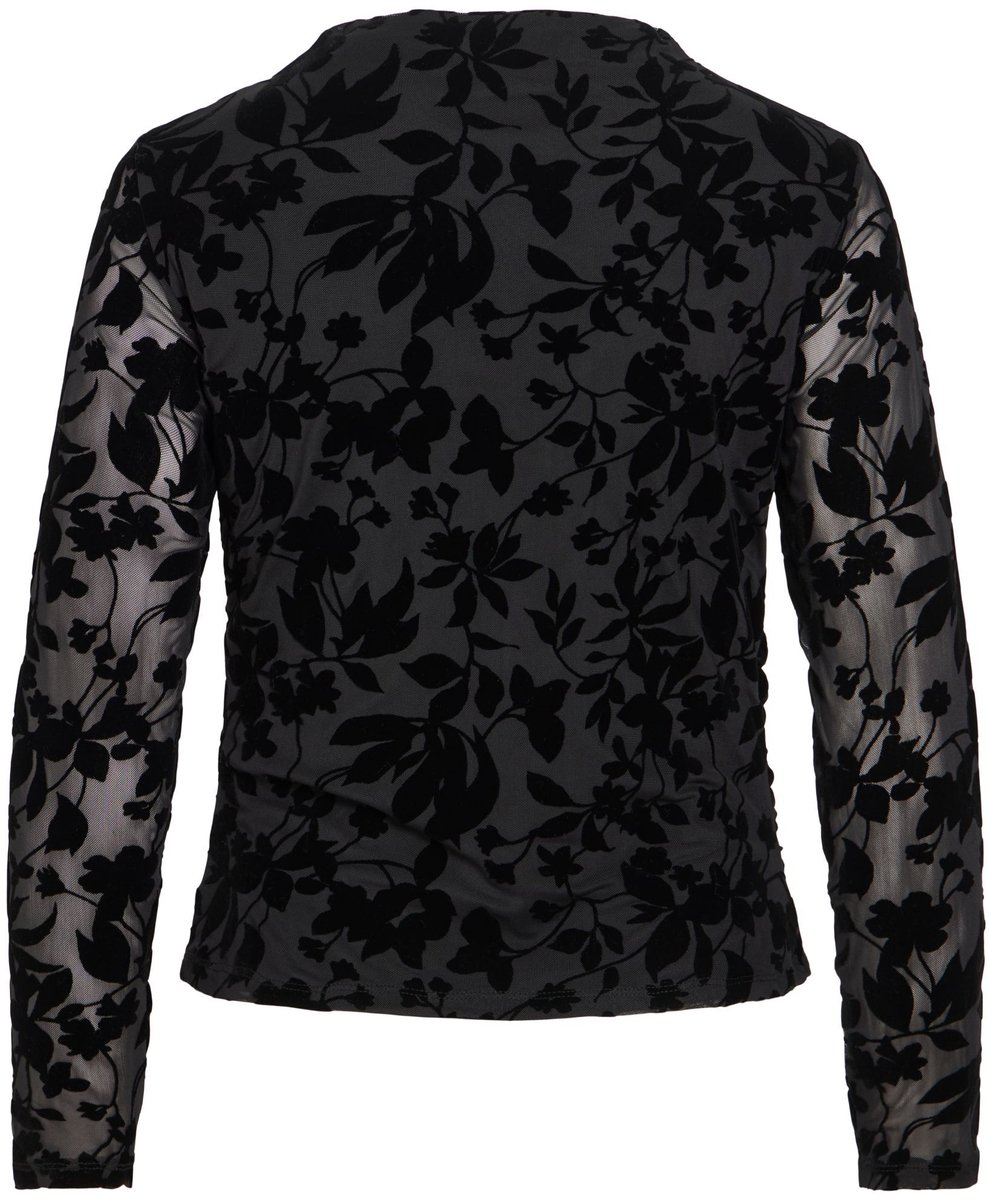 VILA - VIRIKKE L/S TOP - NOOS - Dames - Blouses