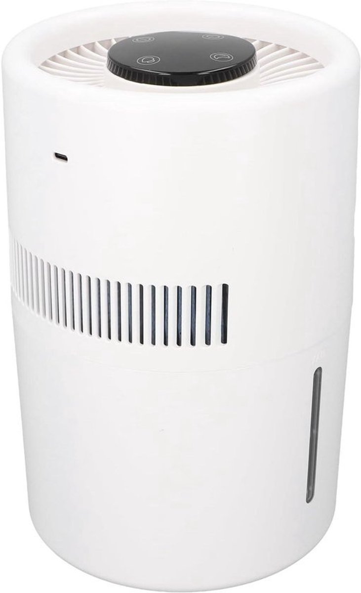Luchtreiniger Luchtbevochtiger - 2-in-1 Apparaat - Binnenklimaat Verbeteren - Grote Watertank - 4L - Wit