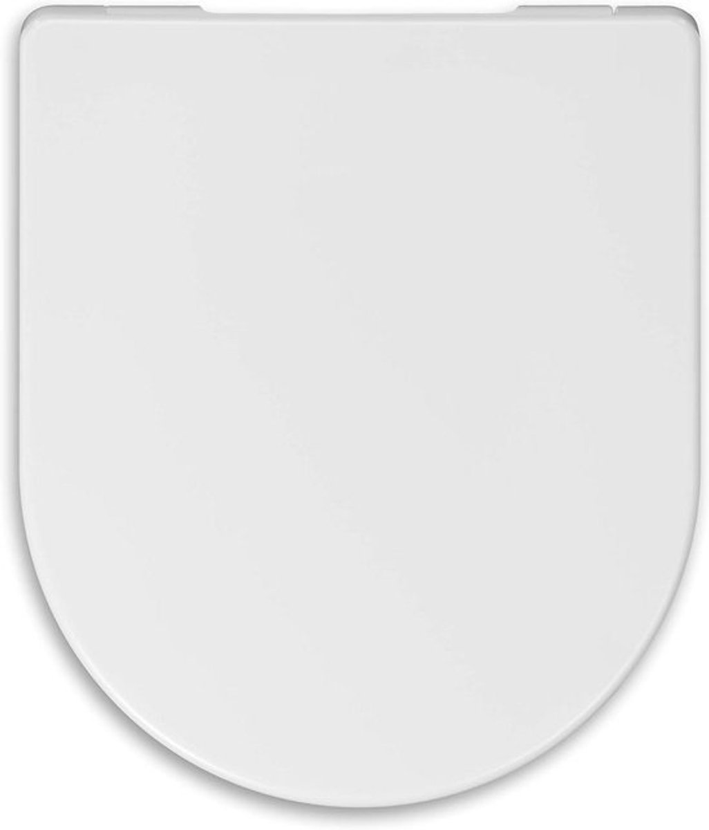 WC-bril Bacan - Toiletbril - Badkamer Vernieuwen - Soft Close - Universeel - Wit