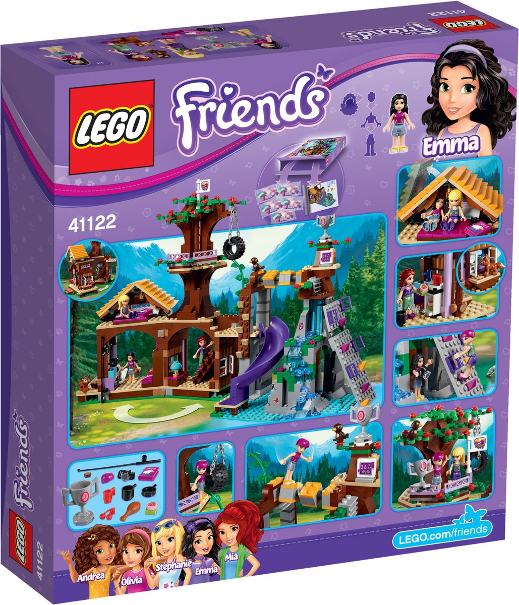 LEGO Friends Avonturenkamp Boomhuis - 41122 — afbeelding 6
