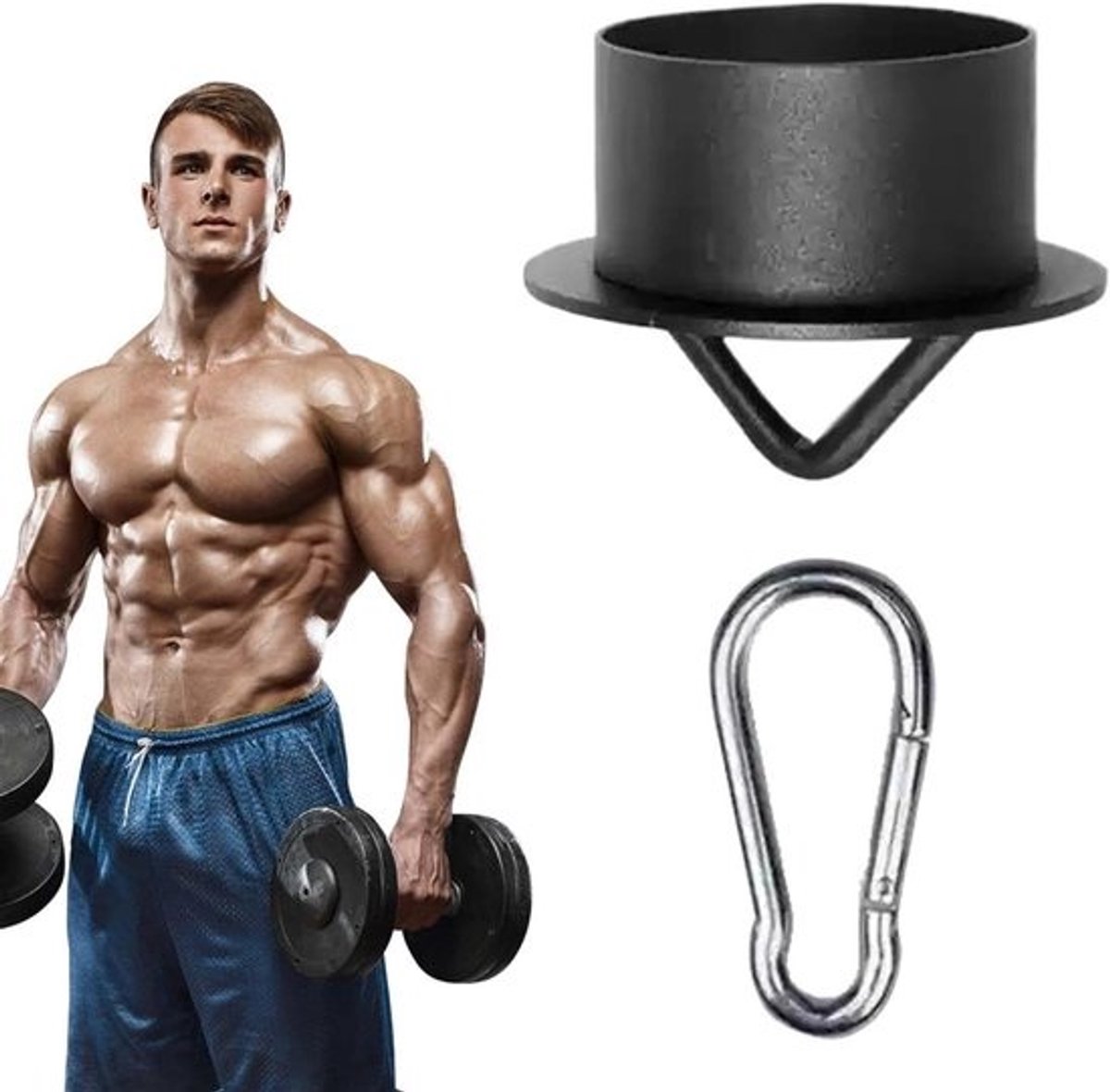 Handgrijper Versterker - Grip Trainer - Handkracht Verbeteren - Ergonomische Structuur - 7.5x4cm - Circular