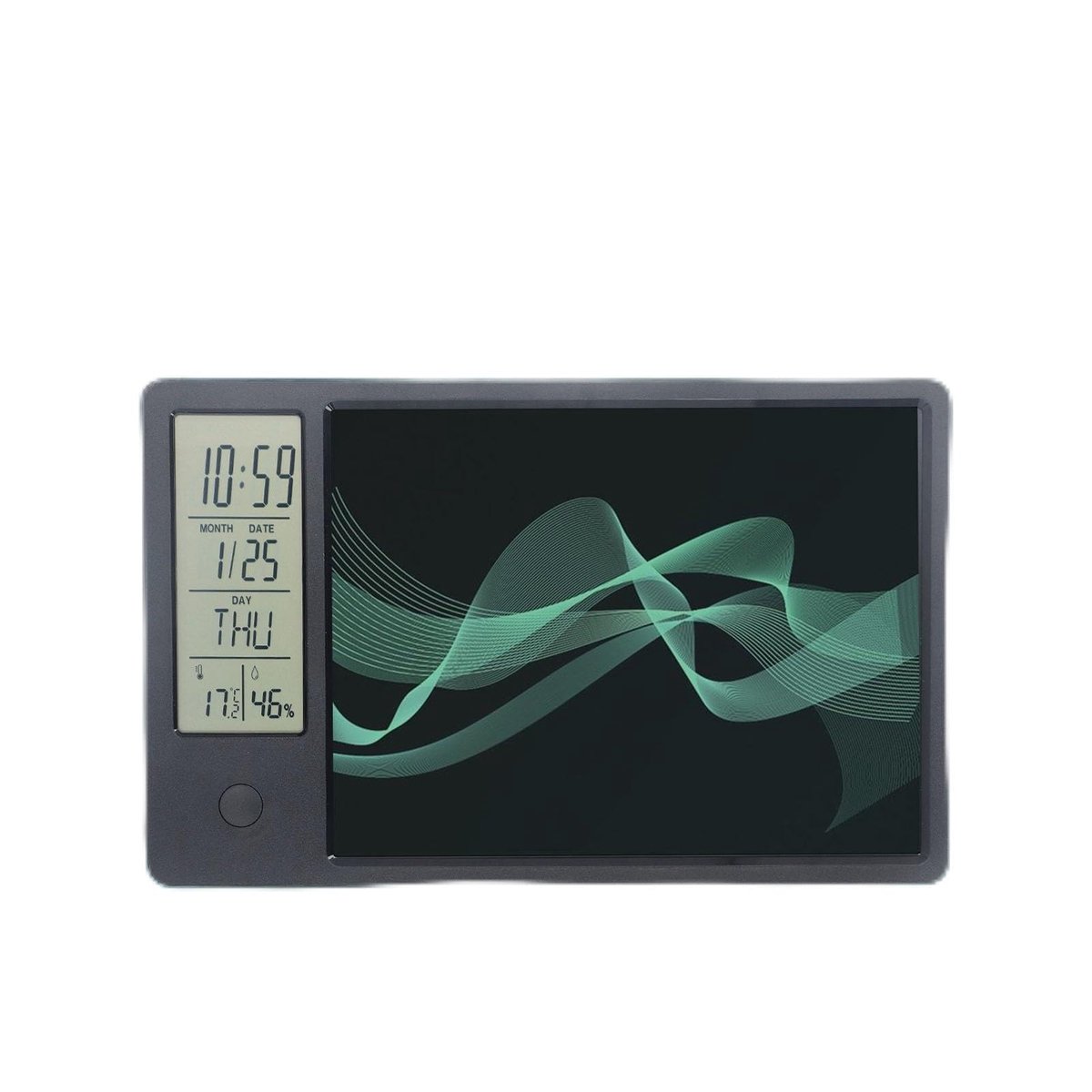 Elektronische Digitale Planner Tabletkalender met Tijd-dag-temperatuur-vochtigheidsweergave, Multifunctionele - ShopVlot