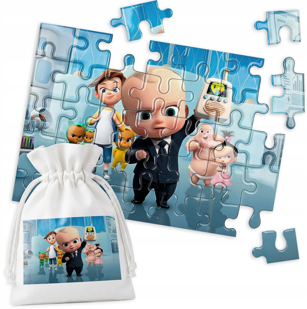 Traditionele puzzel 35 stukjes - kinderfilmposter