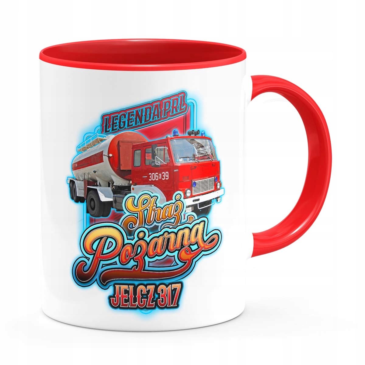 Jelcz 317 tankwagen Mok - Uniek PRL Auto Design