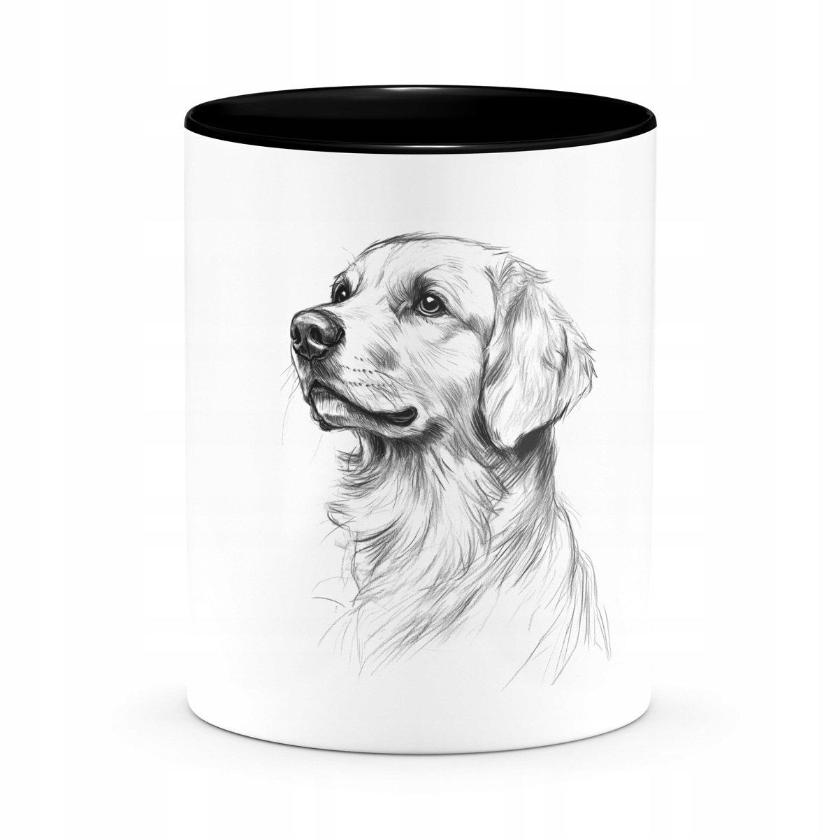 Keramische Mok met Golden Retriever Print - 330ml