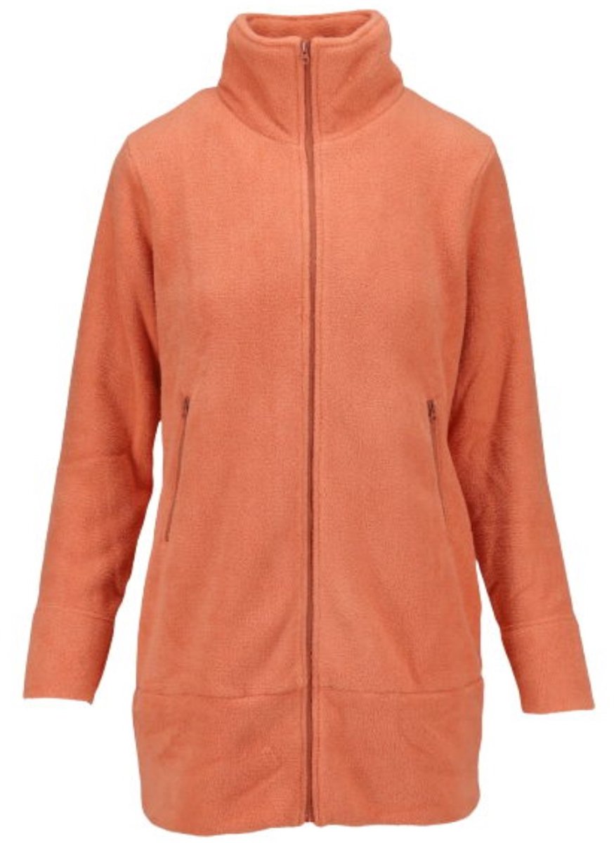 Fluweelzachte dames vest terracotta Ringella - Oranje - Maat - 36