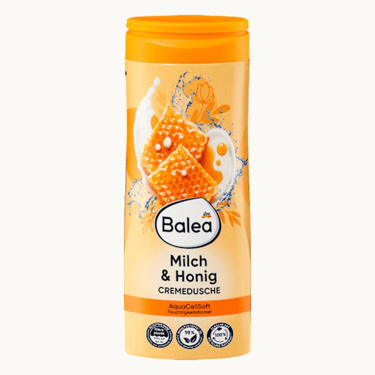 Balea douchegel melk & honing - 300 ml