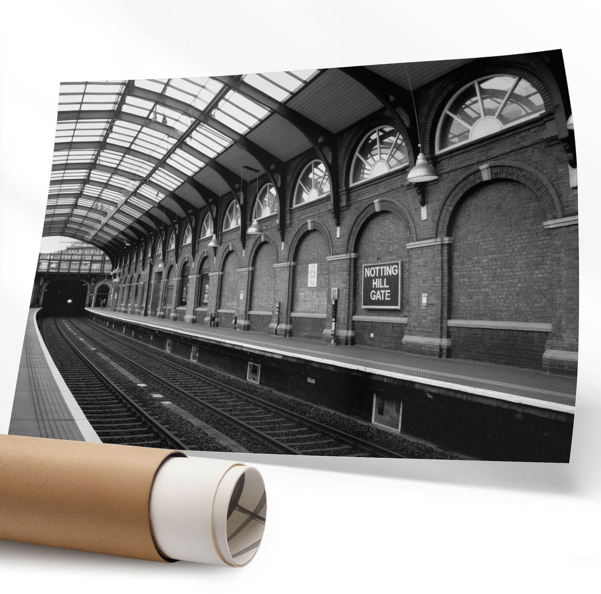 Coloray Polycanvas Wandposter - Winterrendieren, Fotografie - 594 x 840 mm - Wit Wanddecoratie - Rechthoek - Wandkunstwerk - Slaapkamer - Modern
