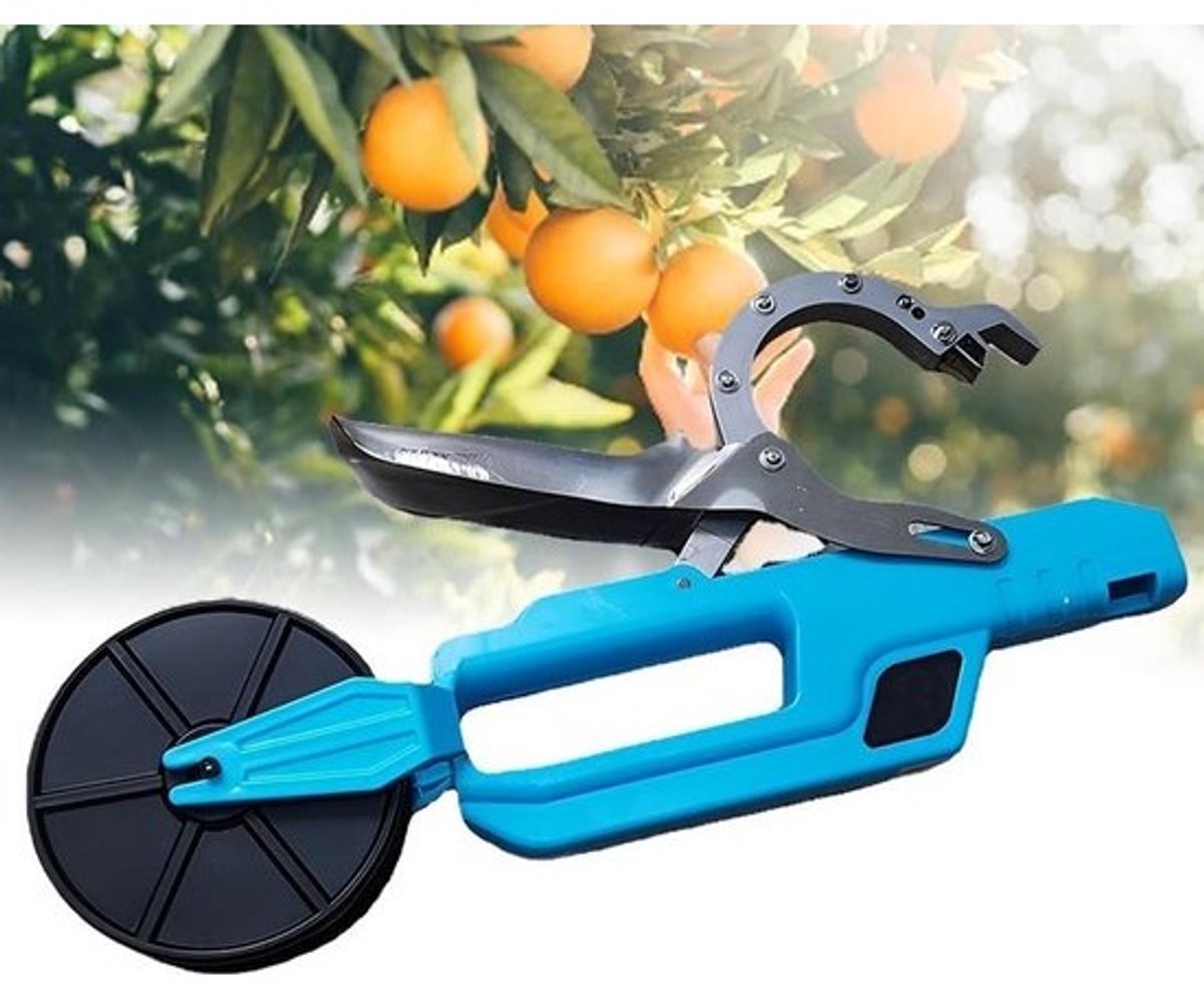 Elektrische Plantenbinder - Tuingereedschap Bindtang - Planten Snel Bindend - Automatische Bindfunctie - max 50 mm - Oranje