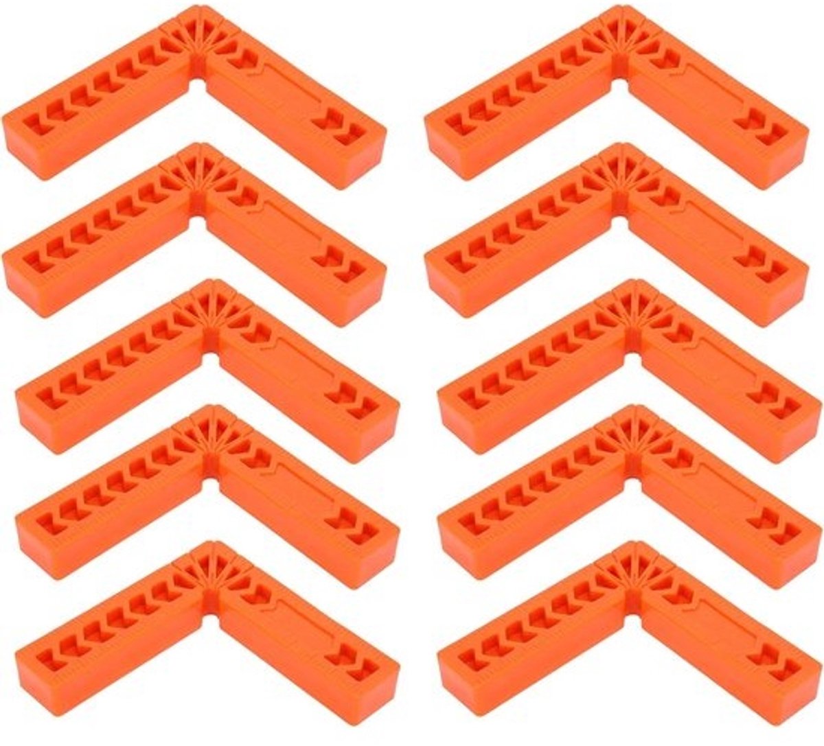 Hoekklemmen Set - Haakse Klemmen - Houtbewerking Positionering - 90 Graden Hulpmiddel - 10 Stuks 4 Inch - null