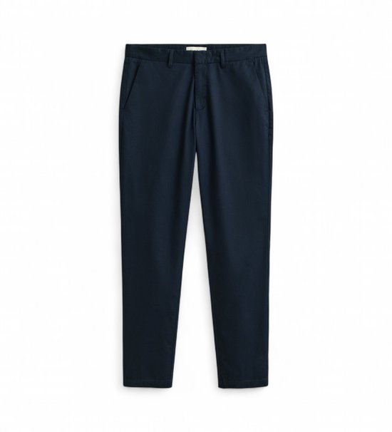 Gant Marineblauwe slim-fit sportbroek