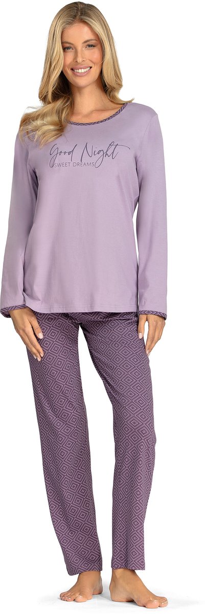 Comtessa Pyjama 'Dream Time' - Dames Nachtmode - Lange Mouw - Maat 44