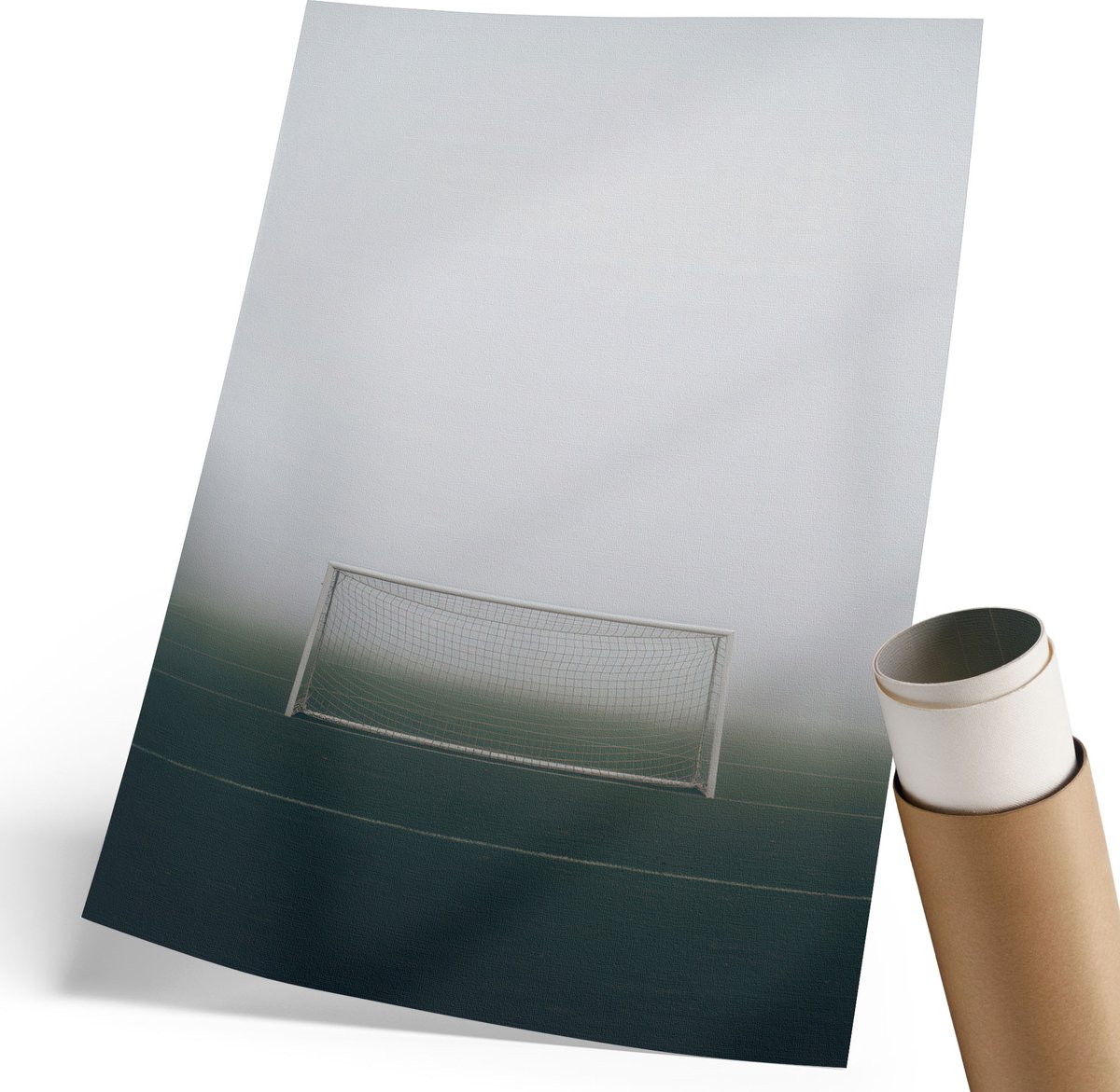 Coloray Polycanvas Wandposter - Lijntekeningen Van Vrouwen, Beige - 210 x 297 mm - Wit Wanddecoratie - Rechthoek - Wandkunstwerk - Slaapkamer - Minimalist