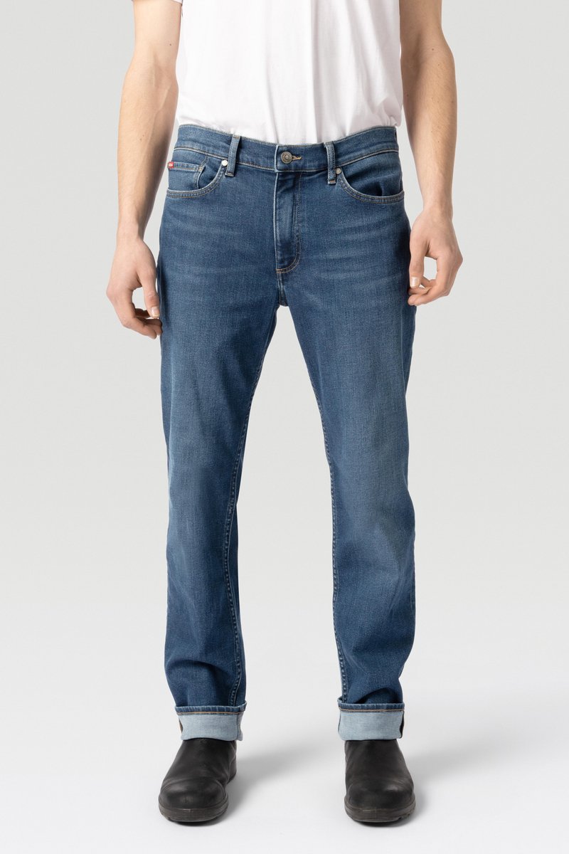 LC112 CORE Dark Brushed - Straight Fit Jeans - W32 X L32