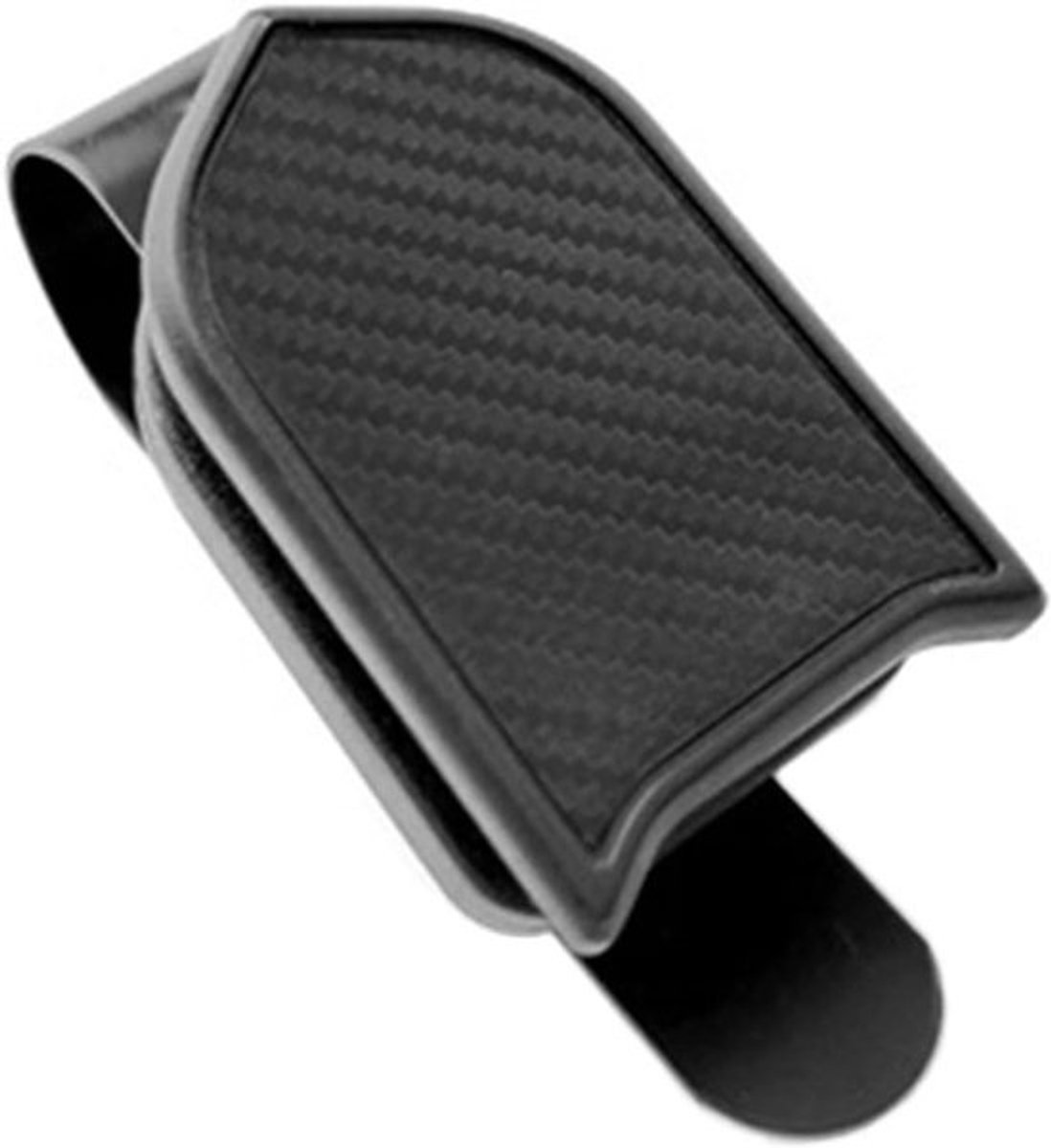 Zonnebrilhouder Auto - Brillenclip Vizier - Auto Interieur Organiseren - Krasbestendig Ontwerp - 67 x 35 x 32 cm - Koolstofvezel