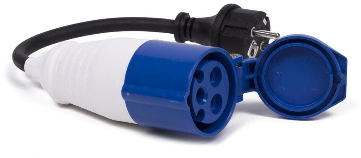 230V naar Schuko adapterkabel