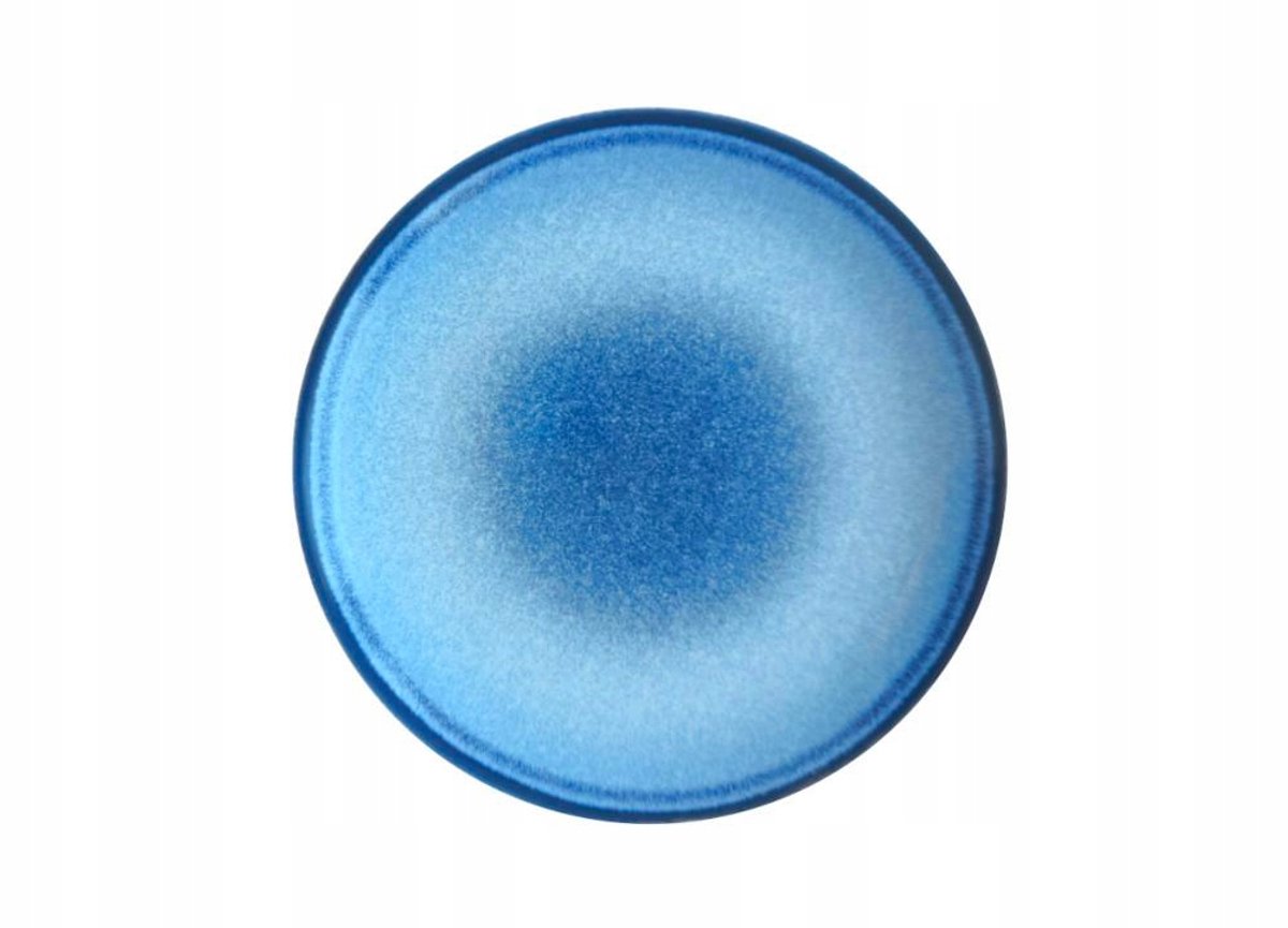 Bogucice Porseleinen Dessertbord 20cm REA BLAUW - Stijlvol en Duurzaam