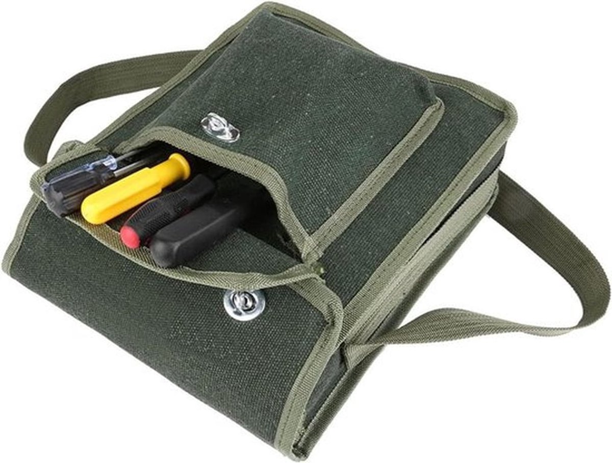 Gereedschapstas 26 x 29 x 10 cm voor elektricien, gereedschapsset, onderhoudsgereedschap