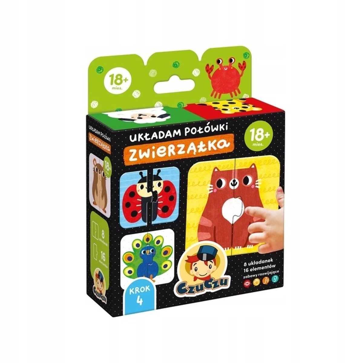 CzuCzu Dierenpuzzels: Eerste Puzzels voor Kinderen vanaf 18 maanden