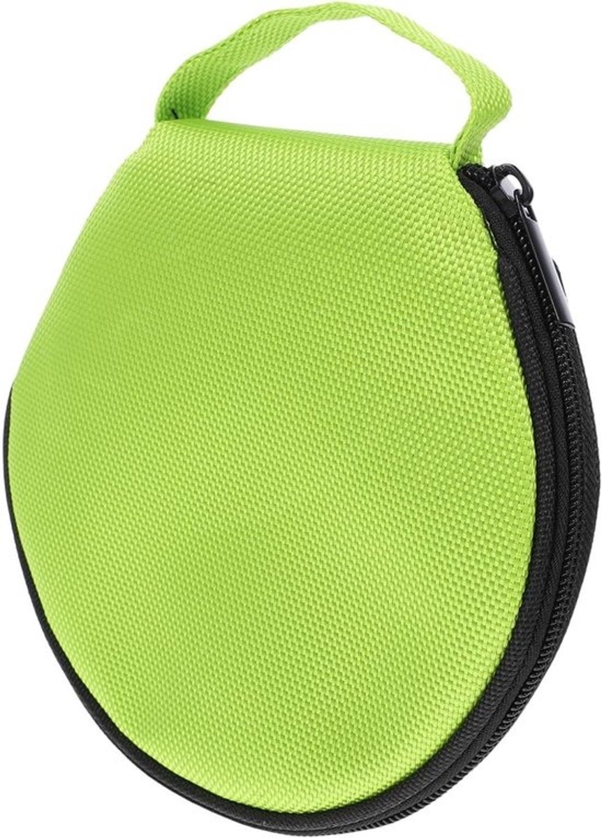 Cd-opberger - Dvd-hoesje Organizer - Media Opslag - Ruimtebesparend Ontwerp - 19x17x3cm - Groen