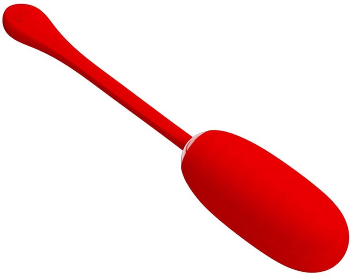 Kirk Oplaadbare Vibrerende Egg Rood