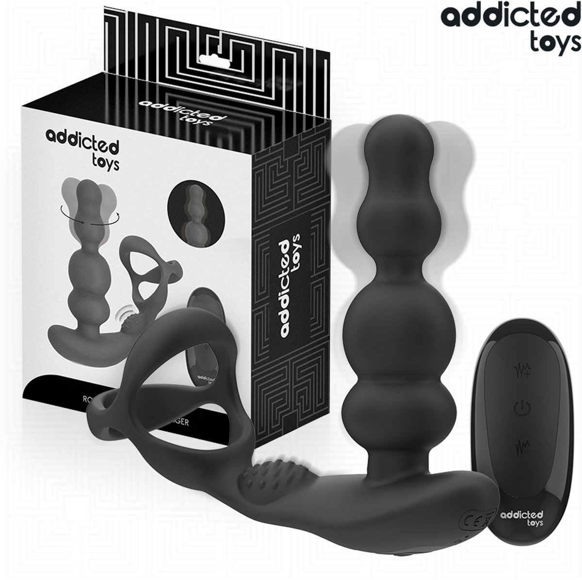 Roterende Prostaatmassager met Afstandsbediening