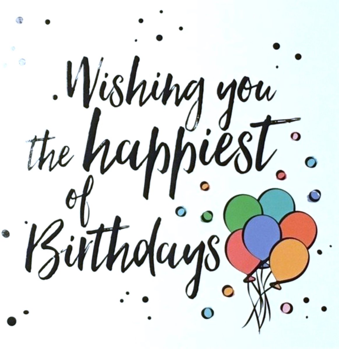 Luxe Wenskaart Verjaardag - Wenskaarten - Verjaardagskaart - Jarig - Birthday - Geburtstag - Anniversaire - Serie Joy - Artige - Kaart - 1 Stuks - In Folie - Gratis Verzonden - Hoge Afnamekortingen - 14x14cm
