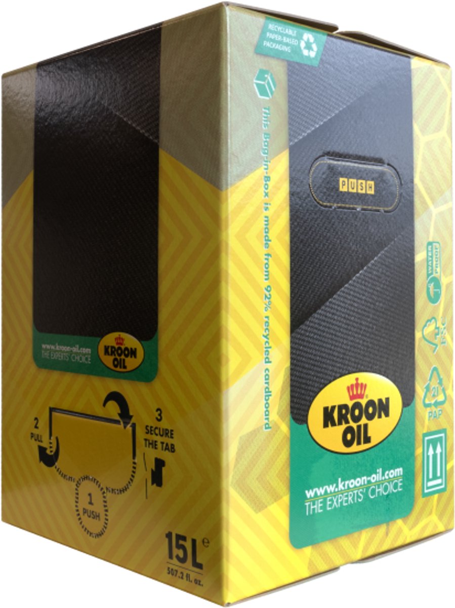 Kroon Oil Meganza Msp Fe 0W20 15L Bag-In-Box