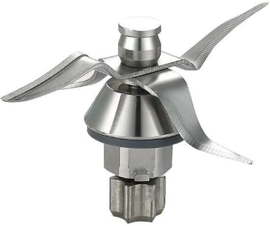 Roestvrijstalen blendermessen -Vervangingsmessen -Vervangingsset blendermessen - Vervangingsmessen - Keukengerei - Universele messenset - Compatibel met TM31 - Geschikt voor hakken en mixen in keukenmachines - Zilver van Merkloos — afbeelding 5