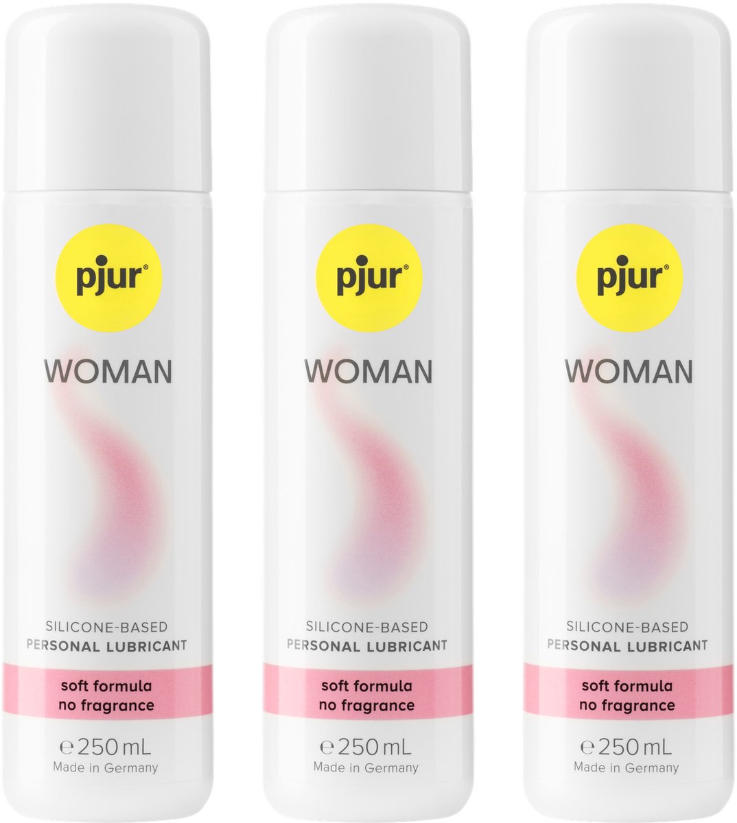 Pjur Woman Glijmiddel 250 ml - Voordeelpakket (3-stuks)
