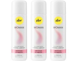 Pjur Woman Glijmiddel 250 ml - Voordeelpakket (3- )