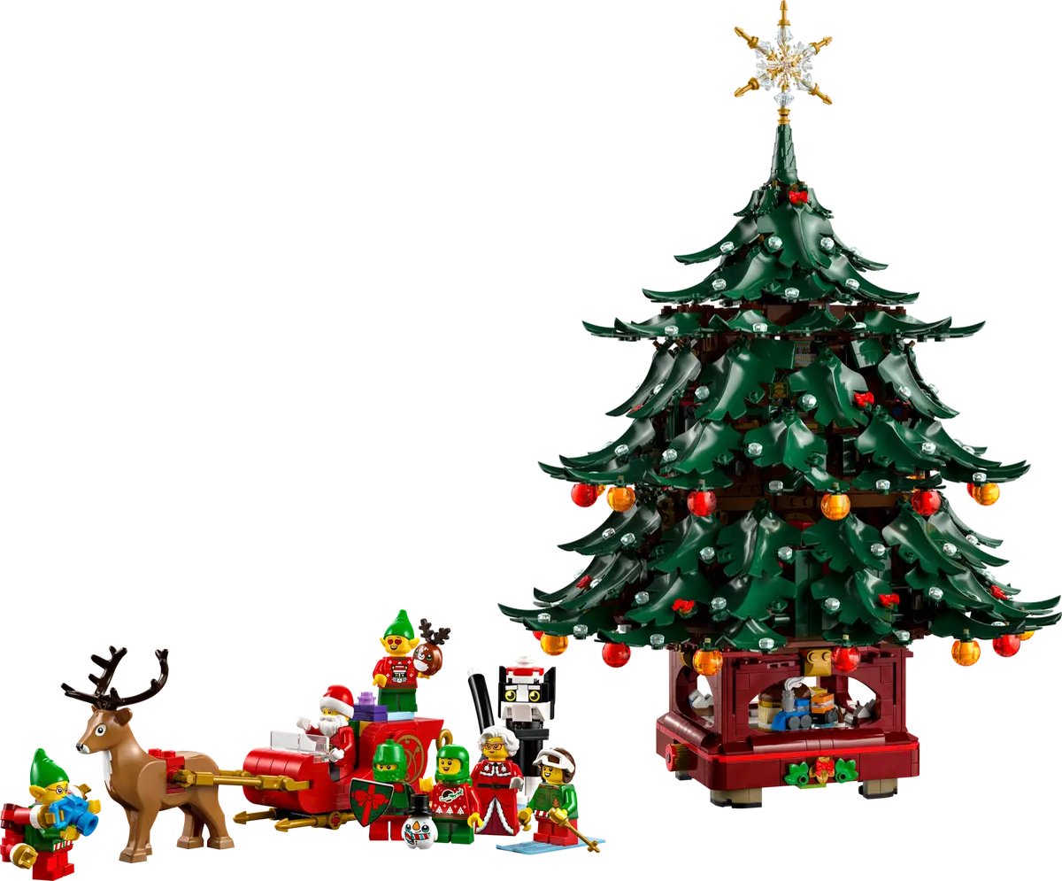 LEGO ICONS Family Christmas Tree Decoration 41843, Bouwpakket, 9 jaar, Kunststof, 3171 stuk(s), 3,98 kg