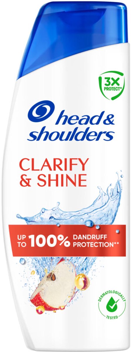 Head & Shoulders Shampoo Clarify & Shine Apple Cider Vinegar 625 ml