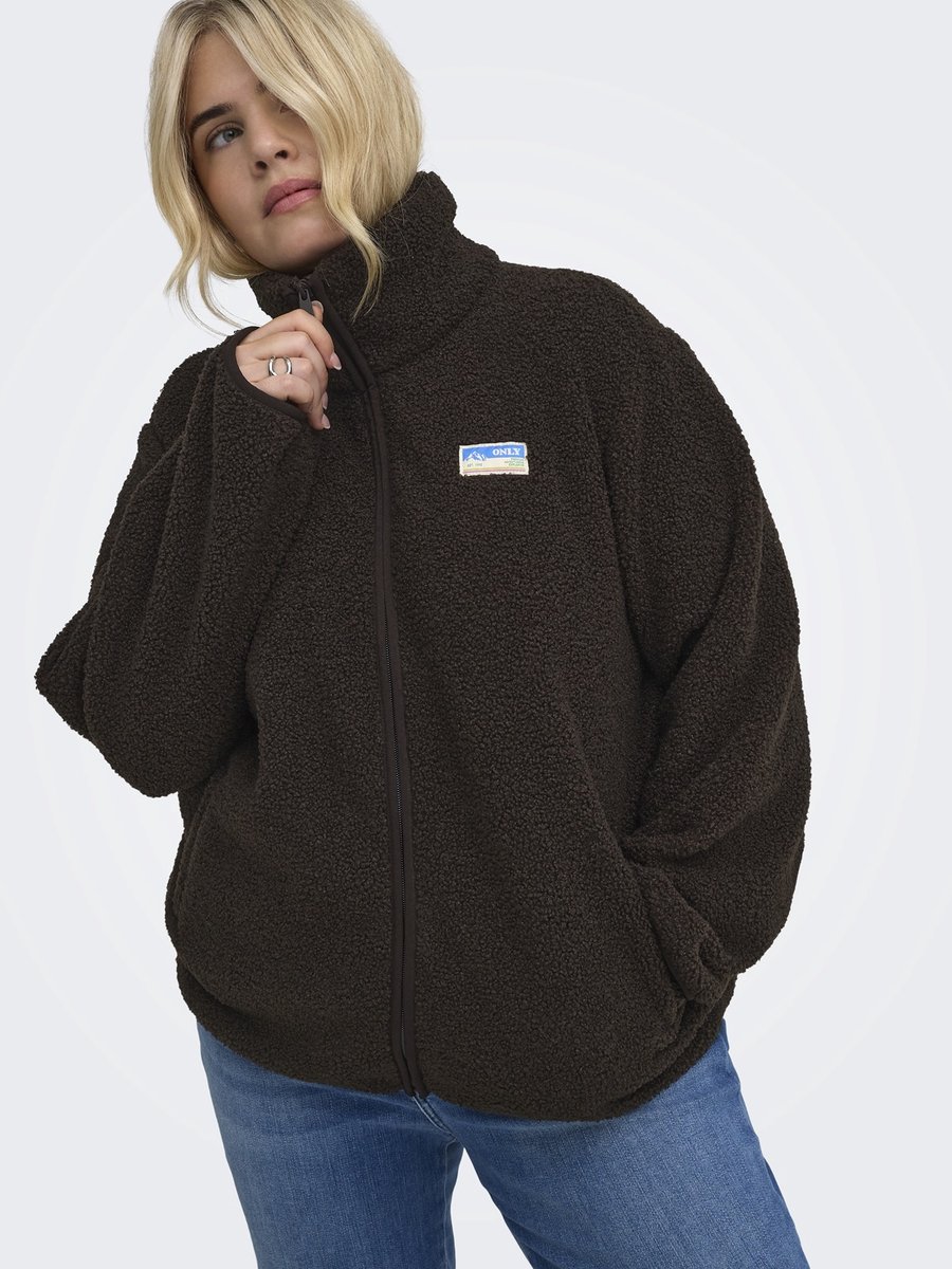 ONLY CARMAKOMA - CAREVA TEDDY JACKET OTW - Meisjes - Gewatteerde jassen