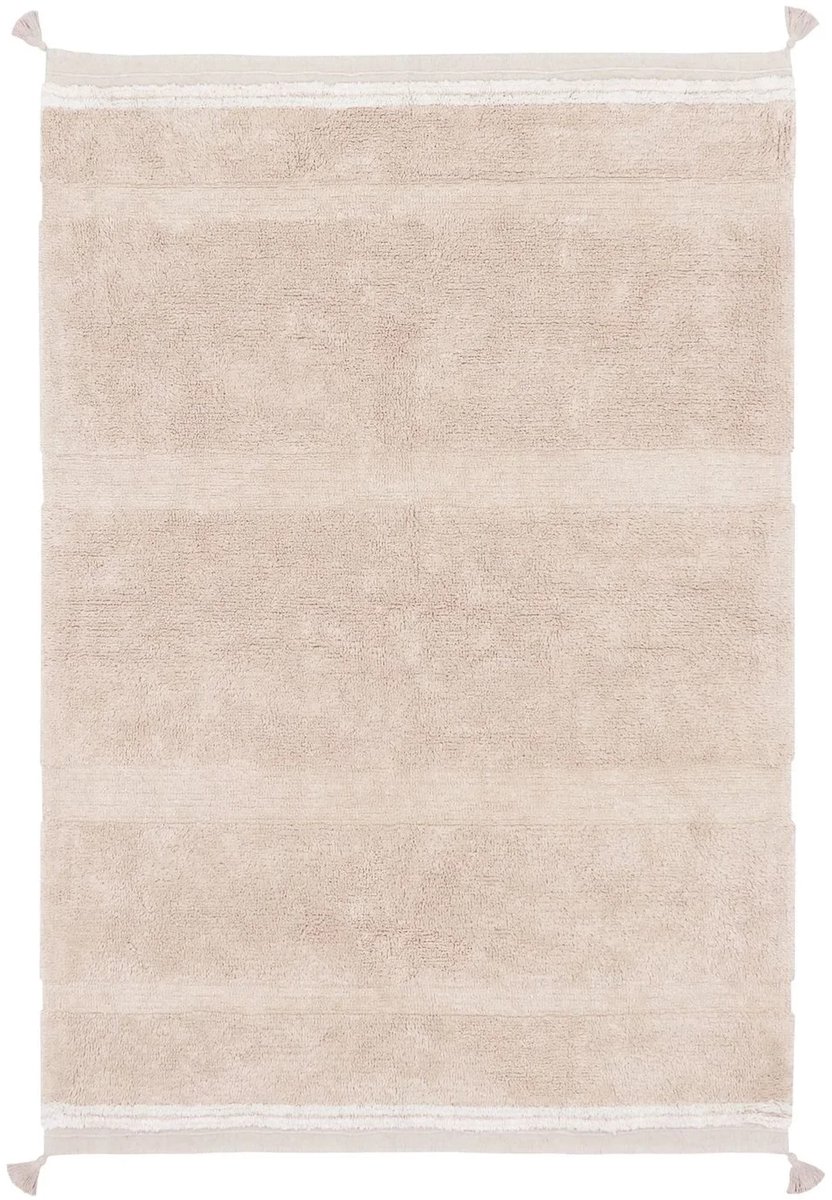 Lorena Canals Wasbaar katoen vloerkleed - Bloom Rose M - 140x200cm