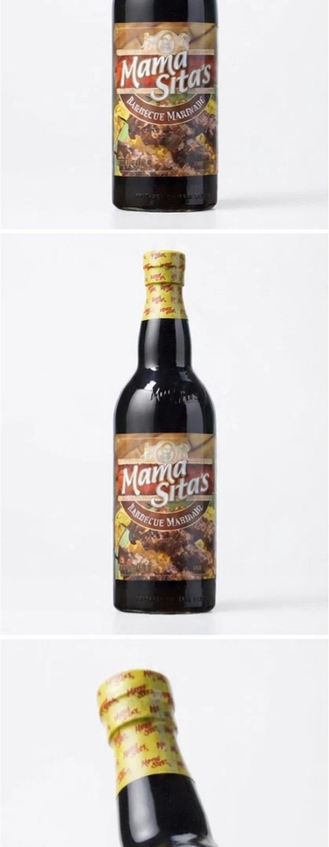 Mama Sita's Vloeibare Barbecue Marinade en Grillmix – 680 ml fles – Authentieke Filipijnse BBQ Marinade voor Vlees en Kip – Smaakvolle Kruidenmix voor de Barbecue Met Kajal Sticker