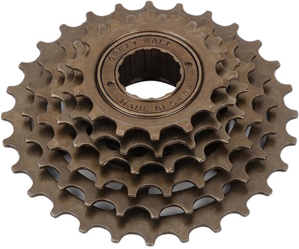 Dailygoods- Freewheel 6 Speed - 14t/28t Tandwiel - Mountainbike Vervanging