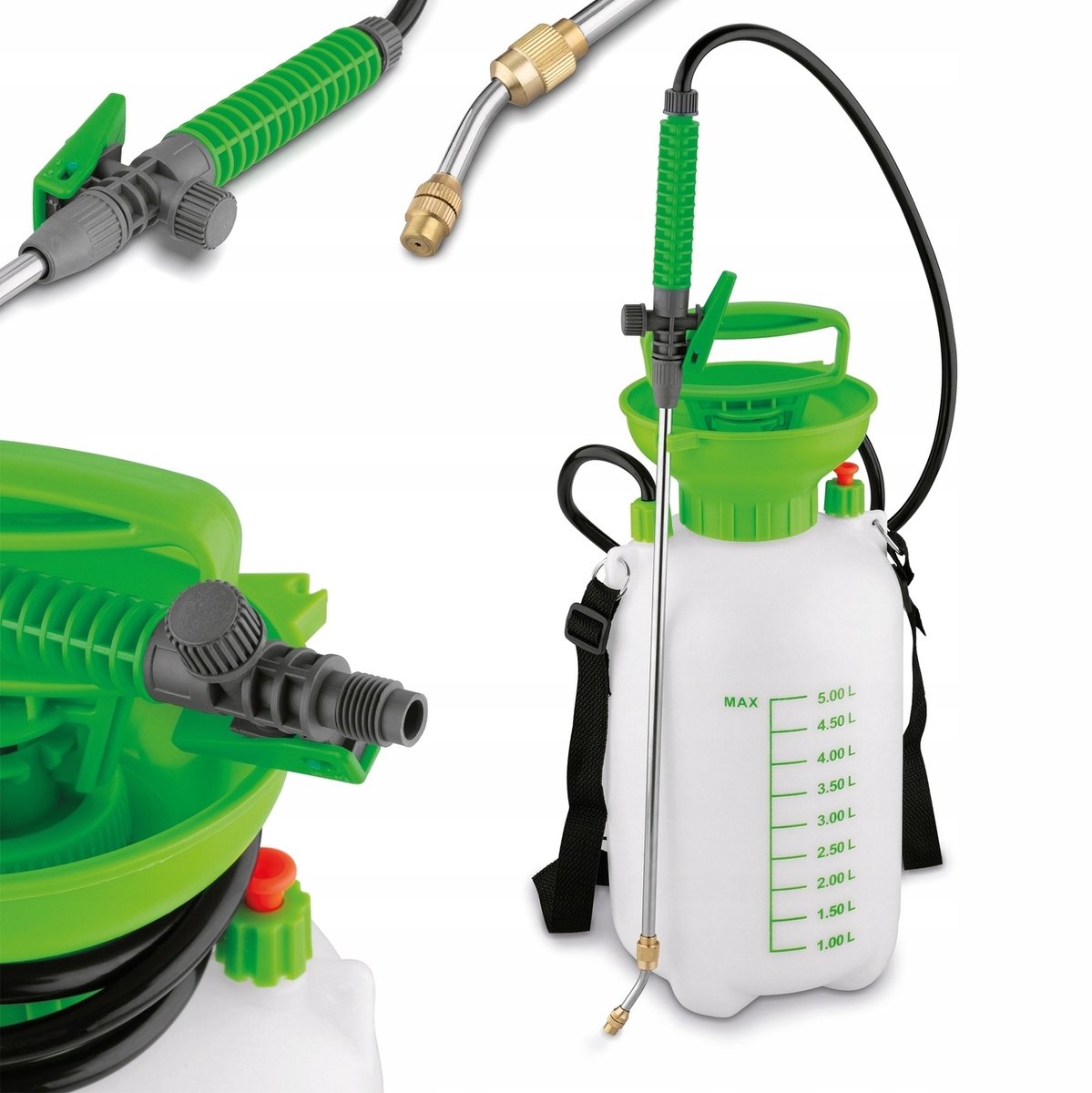 Tadar Drukspuit 5L met Telescopische Lans - Ideaal voor Tuin en Planten