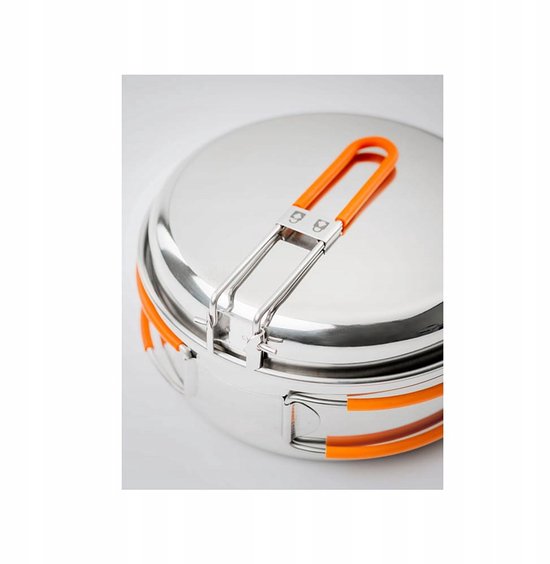 GSI Glacier RVS 1-Persoons Kookset - Duurzaam & Compact — afbeelding 2
