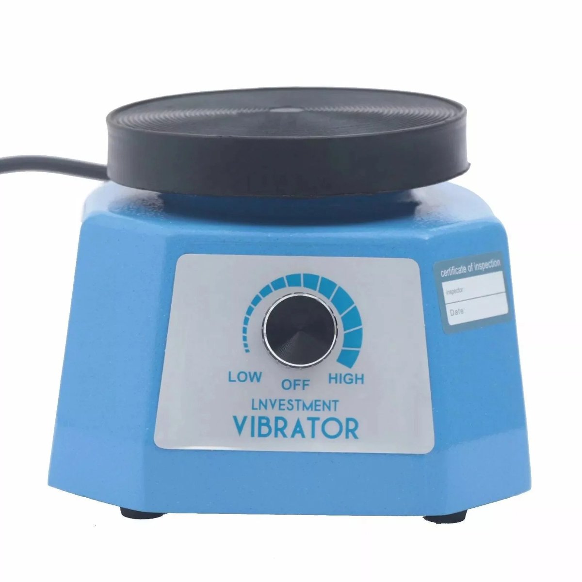 Seth Select Trilmachine - Oscillator - Tandheelkundige Vibrator - 100W – Laboratorium Shaker –– Rond 4 Inch - Blauw
