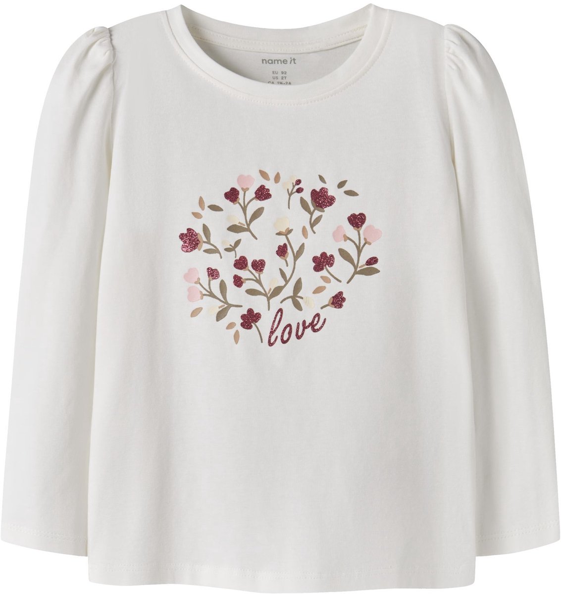 Name it Top met lange mouwen Glitter