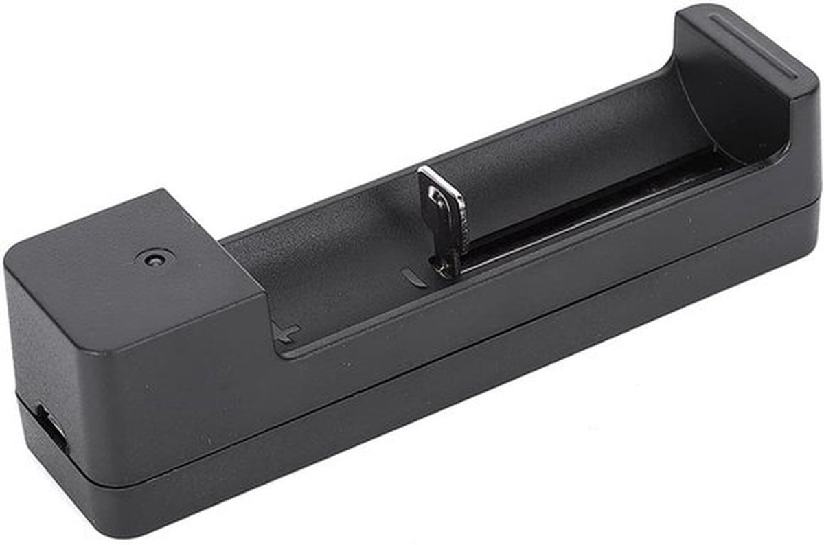 - Oplader voor camera - USB-oplader - Slim opladen - Zwart - Geschikt voor lithium-ion cellen - Universeel ontwerp - Compact formaat