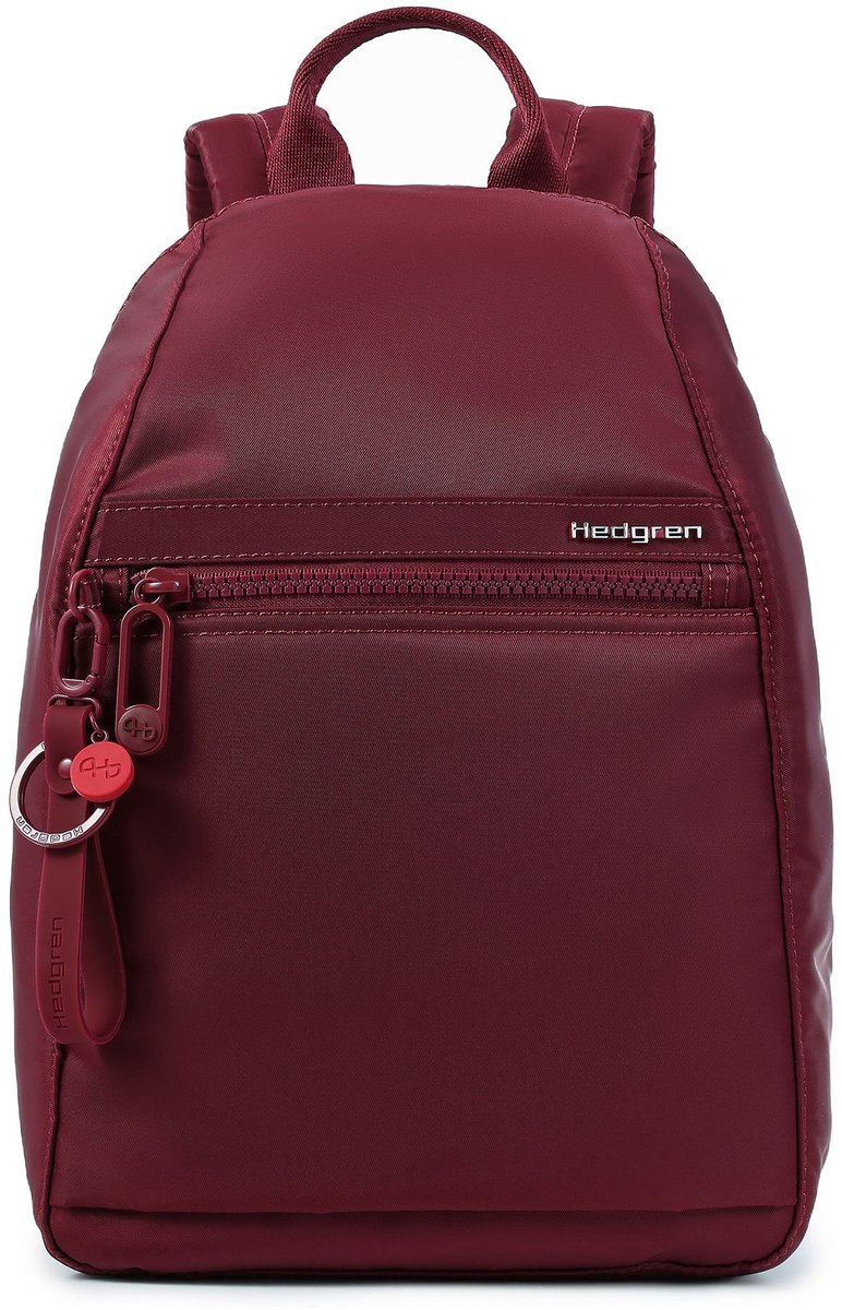 Hedgren vrijetijdsrugzak rugzak Inner City Vogue Backpack Small RFID Maroon Banner wijnrood