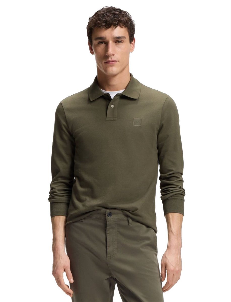 Hugo Boss poloshirt korte mouw groen