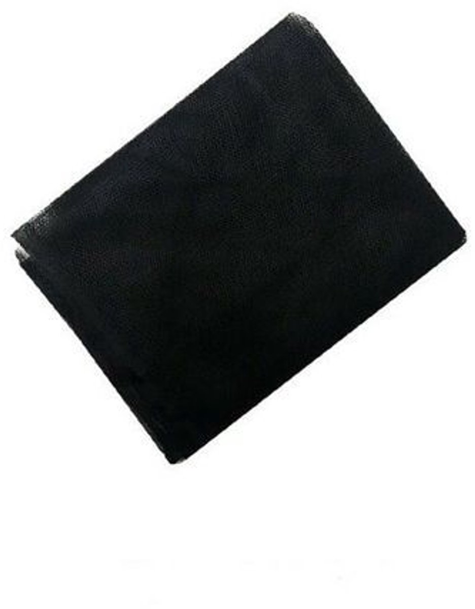 Raamhor - 130x150 cm, op maat te knippen, zwart insectennet